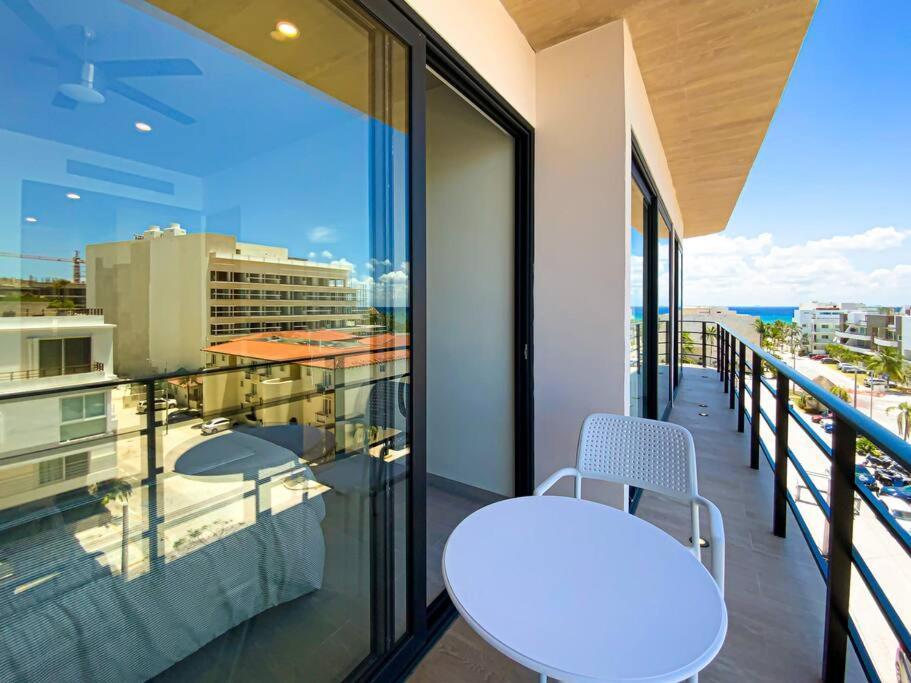 Apartmán Beautiful + Luxury + Ocean View + Pool Playa del Carmen Exteriér fotografie