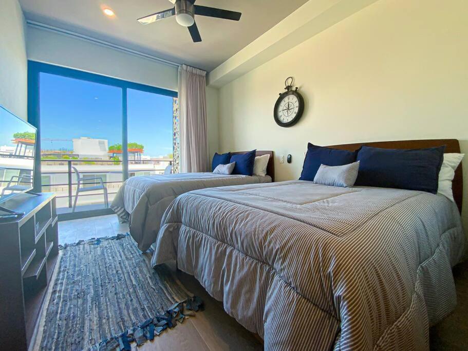 Apartmán Beautiful + Luxury + Ocean View + Pool Playa del Carmen Exteriér fotografie