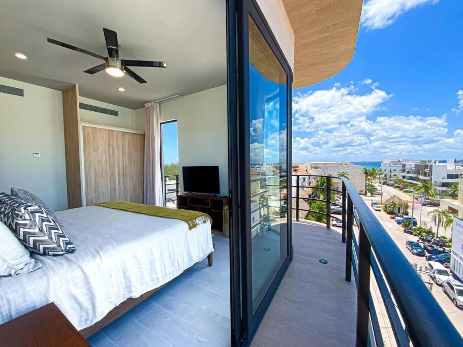 Apartmán Beautiful + Luxury + Ocean View + Pool Playa del Carmen Exteriér fotografie